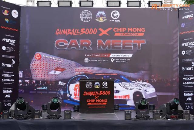 ស្ថាបនិក​ GUMBALL 3000 នឹងមកដល់កម្ពុជាផ្ទាល់ រថយន្តប្រណិតទាំងអស់នឹងមកជួបគ្នាក្នុងសៀមរាបជាលើកដំបូង