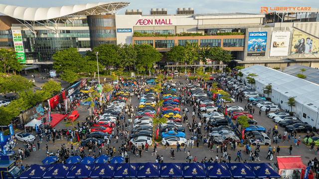 Liberty Carz makes a grand appearance at Auto Show 2024 and meets you at Aeon 2!